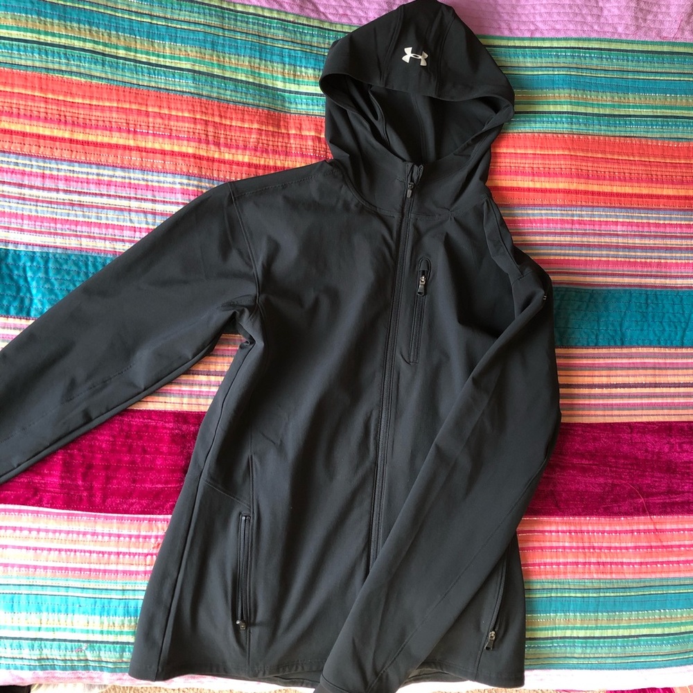 Waterproof Black Under Armour Jacket